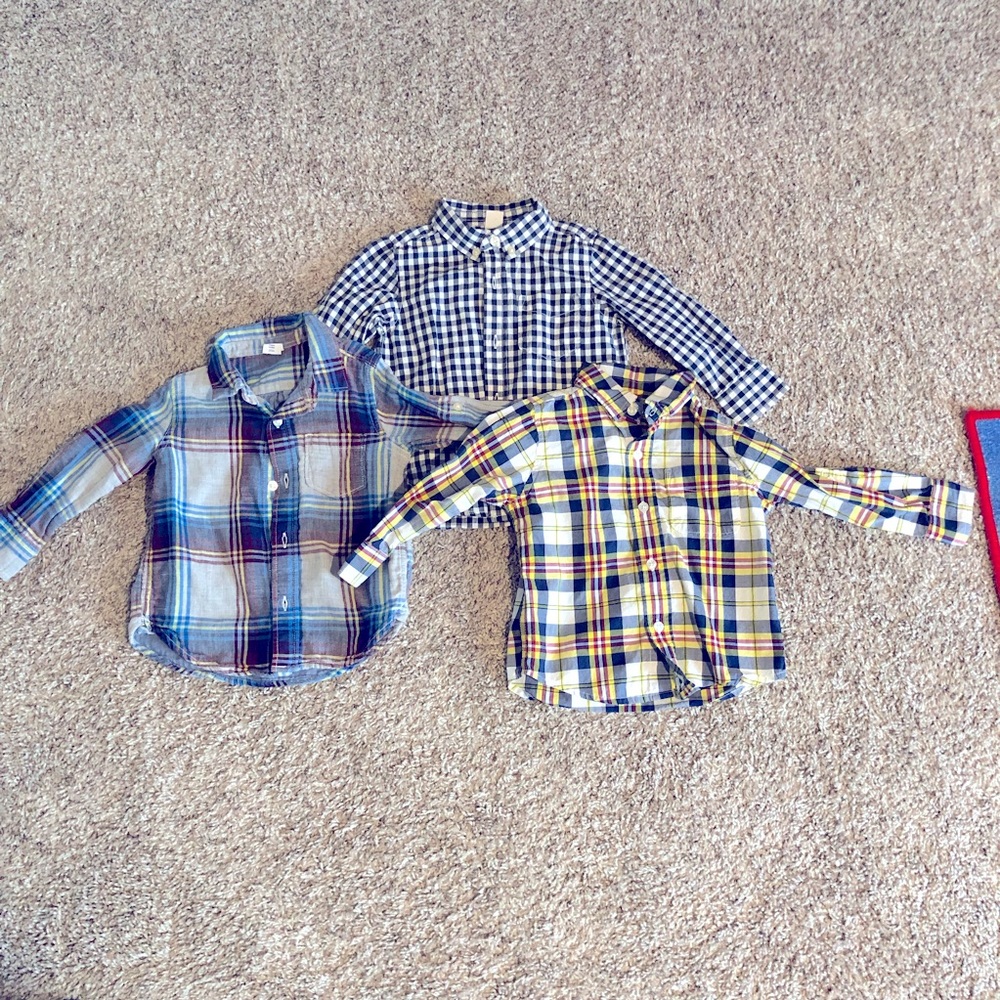 Baby Gap Button Down Lot - Size 2T